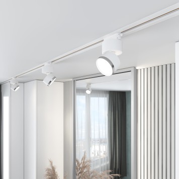 Трековый светильник Elektrostandard Impact 85514/01 White-1