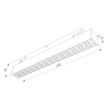 Трековый светильник Elektrostandard Slim Magnetic 85531/01-3