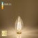 Диммируемая cветодиодная филаментная лампа свеча Elektrostandard E14 5W (соответствует 30 Вт) 550Lm 4200К (нейтральный белый) BLE1401