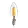 Светодиодная лампа филаментная свеча Elektrostandard E14 9W (соответствует 60 Вт) 1000Lm 3300К (теплый белый) BLE1409