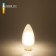 Светодиодная лампа филаментная свеча Elektrostandard E14 7W (соответствует 50 Вт) 700Lm 4200К (нейтральный белый) BLE1410