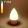 Светодиодная лампа свеча Elektrostandard 220V E27 8W (соответствует 70 Вт) 890Lm 3300K (теплый белый) BLE2711