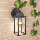 Уличный настенный светильник Elektrostandard Brick GL 1008D Black