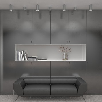 Светильник точечный Elektrostandard Topper DLR021 9W 4200K Chrome Matt-1