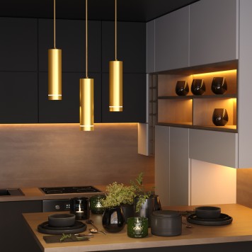 Люстра Elektrostandard DLR023 12W 4200K Gold-3