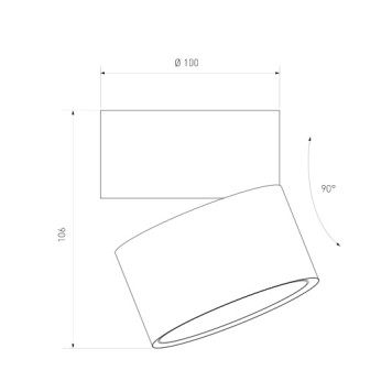 Светильник точечный Elektrostandard Klips DLR031 15W 4200K 3100 White Gold-1