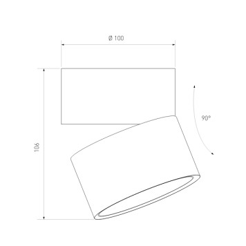 Светильник точечный Elektrostandard Klips DLR031 15W 4200K Black Matt-2