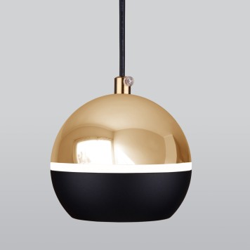 Люстра Elektrostandard DLS023 Black Gold-1