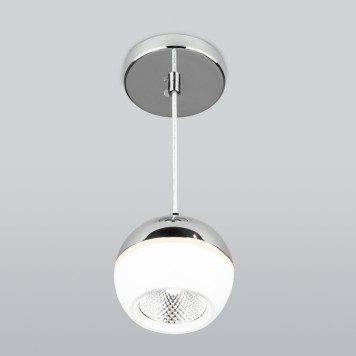 Люстра Elektrostandard DLS023 White Chrome-2