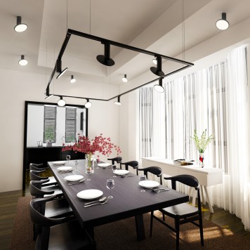 Светильник точечный Elektrostandard Brain DLS029 Black-3