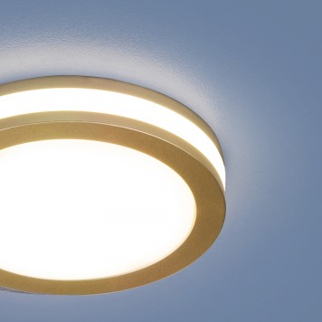 Светильник точечный Elektrostandard DSKR80 5W 4200K Gold-2