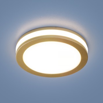 Светильник точечный Elektrostandard DSKR80 5W 4200K Gold