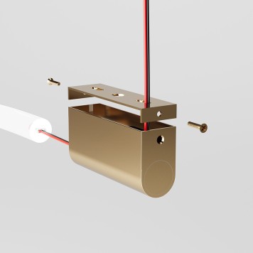 Накладное крепление Elektrostandard Full light FL 28101 Brass-2