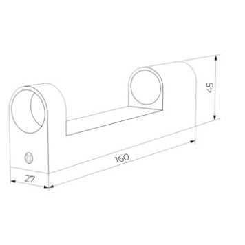 Накладное крепление Elektrostandard Full light FL 28160 Brass-4