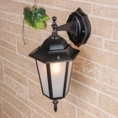 Уличный настенный светильник Elektrostandard GL 1004D Black