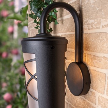 Уличный настенный светильник Elektrostandard Premier D GL 1017D-1