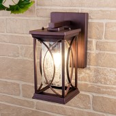 Уличный настенный светильник Elektrostandard Spica D GL 1026D Coffee