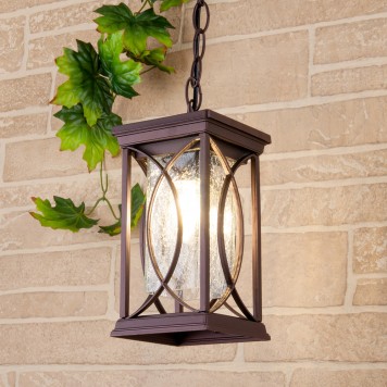 Уличный потолочный светильник Elektrostandard Spica H GL 1026H Coffee-4