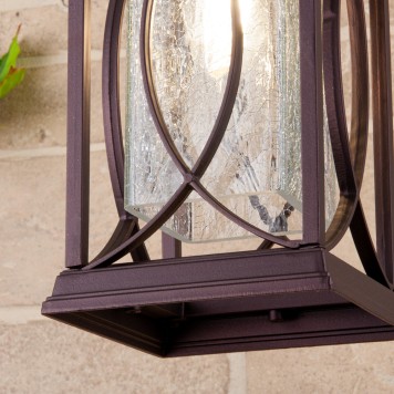 Уличный потолочный светильник Elektrostandard Spica H GL 1026H Coffee-5