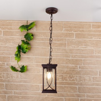 Уличный потолочный светильник Elektrostandard Spica H GL 1026H Coffee