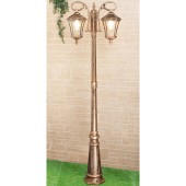 Уличный фонарь Elektrostandard Virgo GLXT-1450F/2 Black Gold