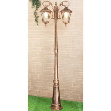 Уличный фонарь Elektrostandard Virgo GLXT-1450F/2 Black Gold