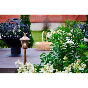 Уличный фонарь Elektrostandard Virgo GLXT-1450F Black Gold-3