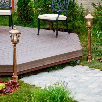 Уличный фонарь Elektrostandard Virgo GLXT-1450F Black Gold-4