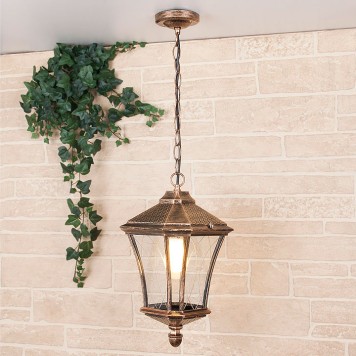 Уличный потолочный светильник Elektrostandard Virgo GLXT-1450H Black Gold