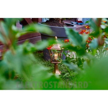 Уличный фонарь Elektrostandard Virgo GLXT-1450S Black Gold-2