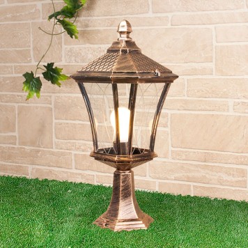 Уличный фонарь Elektrostandard Virgo GLXT-1450S Black Gold