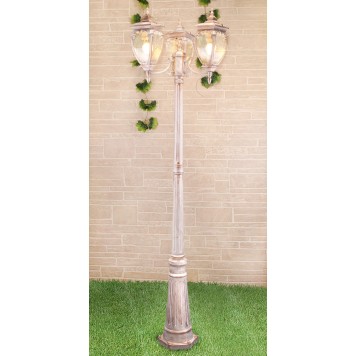 Уличный фонарь Elektrostandard Andromeda GLYF-8024F/3 White Gold