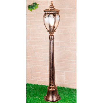 Уличный фонарь Elektrostandard Andromeda GLYF-8024F Black Gold