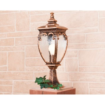 Уличный фонарь Elektrostandard Andromeda GLYF-8024S Black Gold