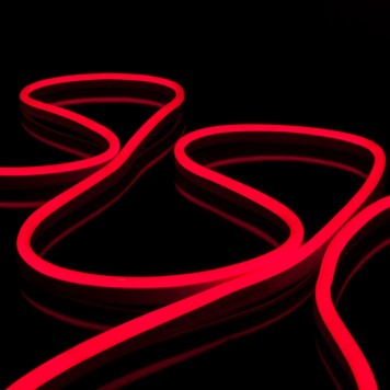 Гибкий неон 220V 9,6W 120Led 2835 IP67 Elektrostandard LS001 220V Red-4