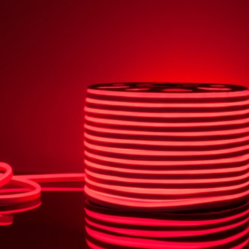 Гибкий неон 220V 9,6W 120Led 2835 IP67 Elektrostandard LS001 220V Red