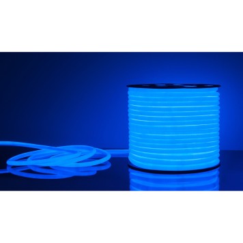 Гибкий неон 220V 9,6W 144Led 2835 IP67 Elektrostandard LS003 220V Blue-2