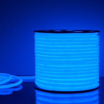 Гибкий неон 220V 9,6W 144Led 2835 IP67 Elektrostandard LS003 220V Blue