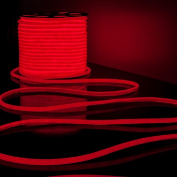 Гибкий неон 220V 9,6W 144Led 2835 IP67 Elektrostandard LS003 220V Red-2