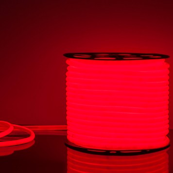 Гибкий неон 220V 9,6W 144Led 2835 IP67 Elektrostandard LS003 220V Red