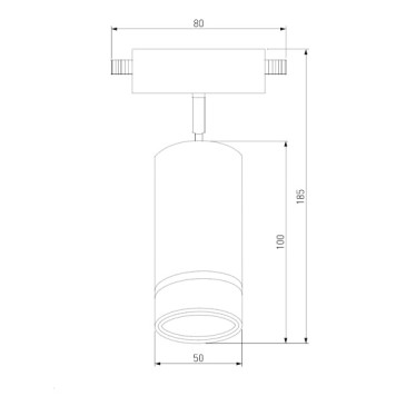 Трековый светильник Elektrostandard Glory LTB39 White-3