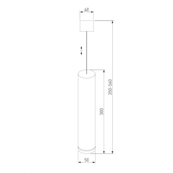 Трековый светильник Elektrostandard Glory Fly LTB40 Black-1