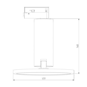 Трековый светильник Elektrostandard Brain LTB50 Black-3