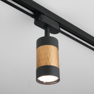 Трековый светильник Elektrostandard Mizar GU10 MRL 1007 Black Gold-2