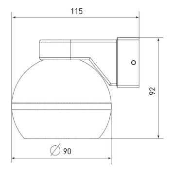 Бра Elektrostandard Cosmo MRL 1026 Black-3