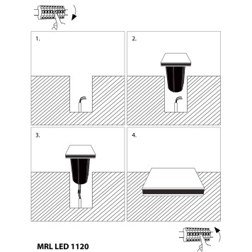 Светильник точечный Elektrostandard Step MRL LED 1120 White-4
