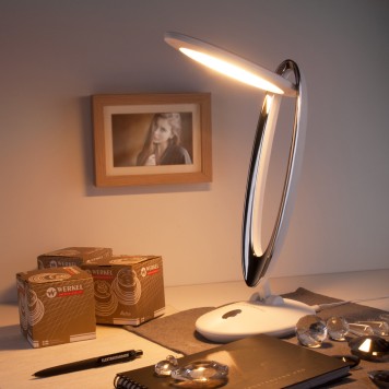 Лампа настольная Elektrostandard Saturn TL80930 White-8