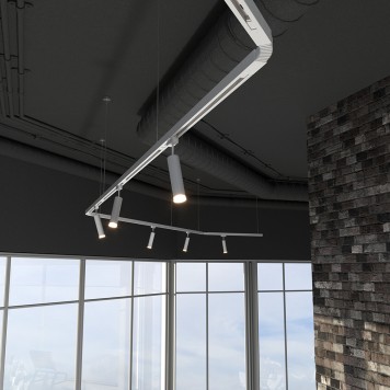 Соединитель гибкий Elektrostandard TRC-1-1-FLEX-WH-4