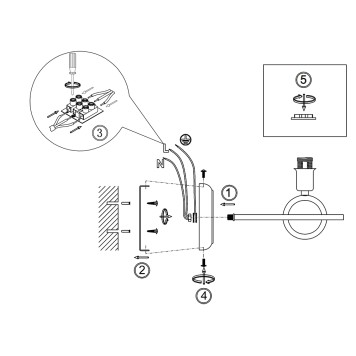 Бра Escada Moraine 10167/1A-5
