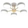 Светильник потолочный Escada Rune 10262/5LED